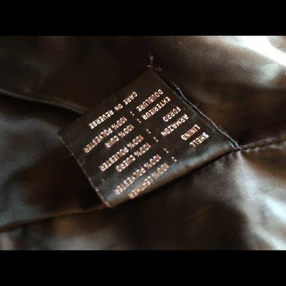 Nine West classy, 100% Soft, Leather Coat - Picture 6 of 6